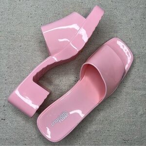 Pink jelly slides